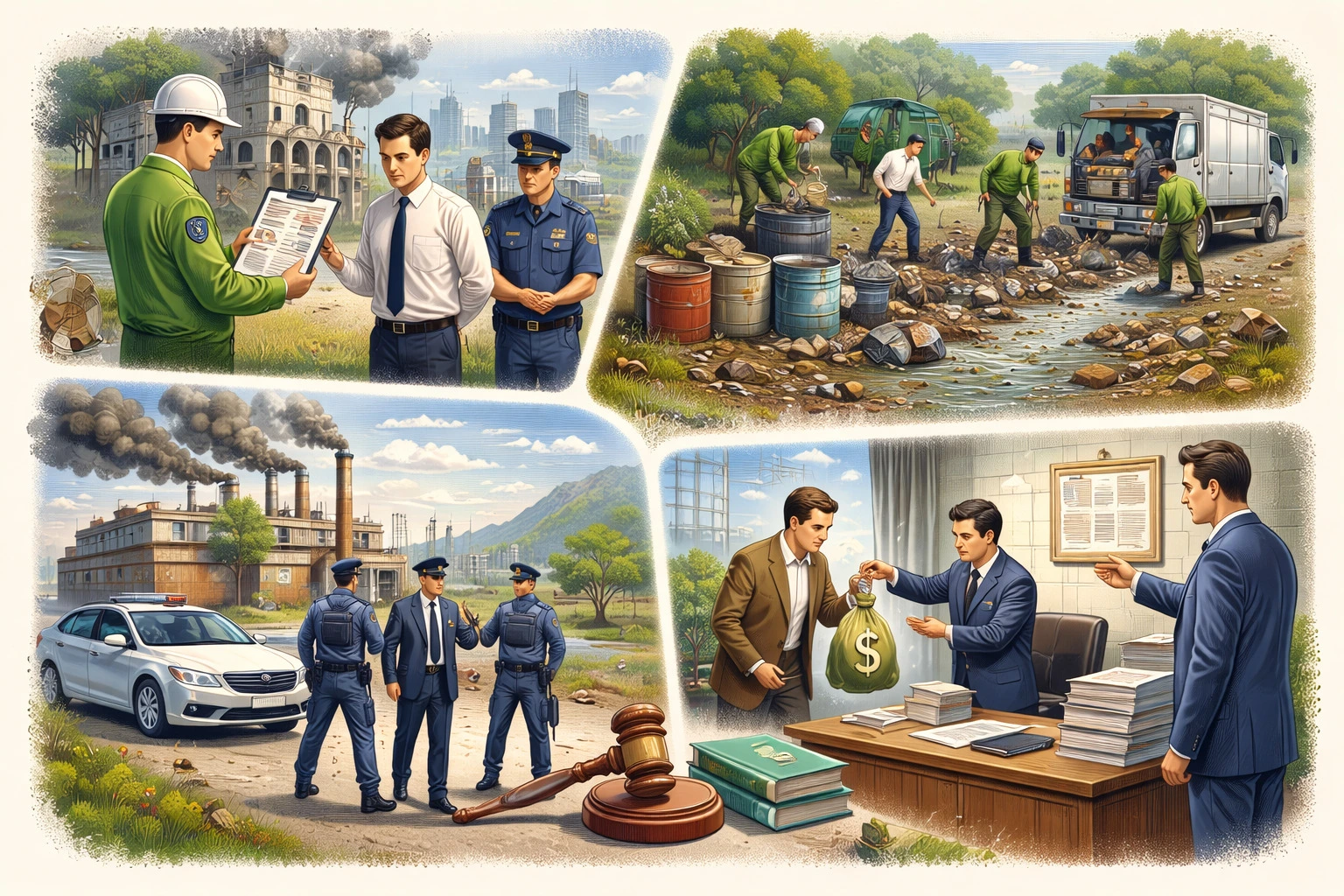 Các Hình Thức Xử Lý Vi Phạm Trong Lĩnh Vực Bảo Vệ Môi Trường